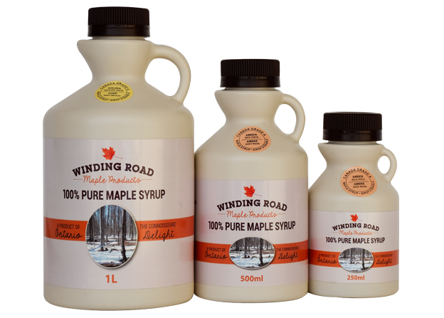 Image of Winding Road Maple Syrup Jugs